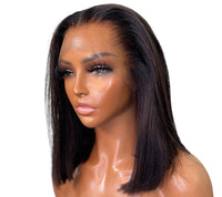 14” 13x4 Hd Frontal Wig (Bob)