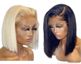 14” 13x4 Hd Frontal Wig (Bob)